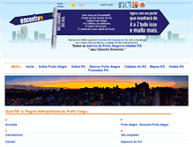Tablet Screenshot of encontrariograndedosul.com.br